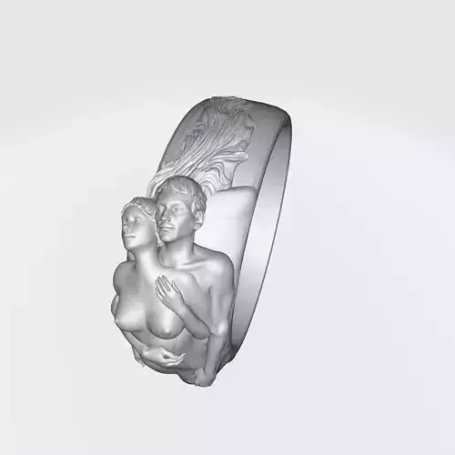 LOVE RING PRINTABLE 3D MODEL