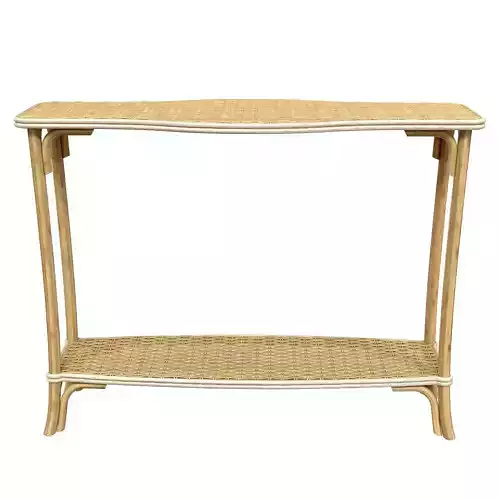 Salency Hall Table Natural wicker rattan