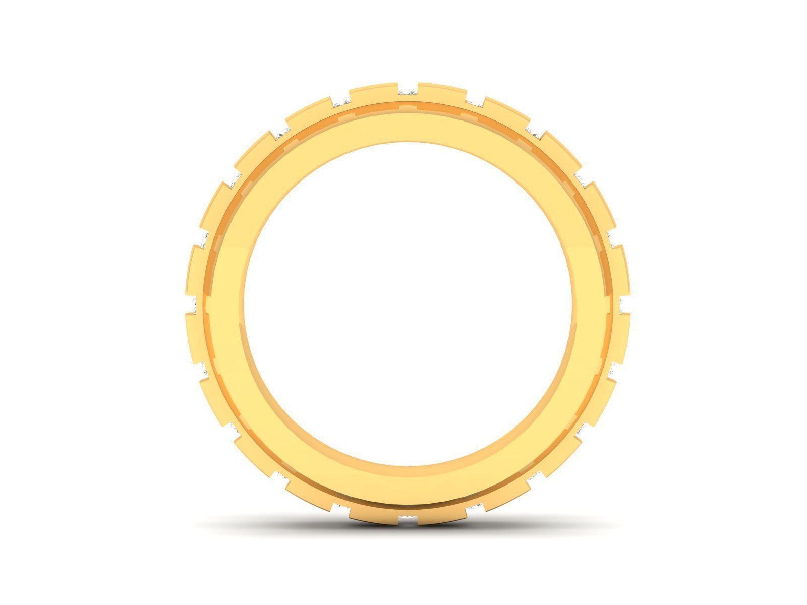 Women Solitaire Ring full 3dm stl obj fbx Render Details 3D print model_2