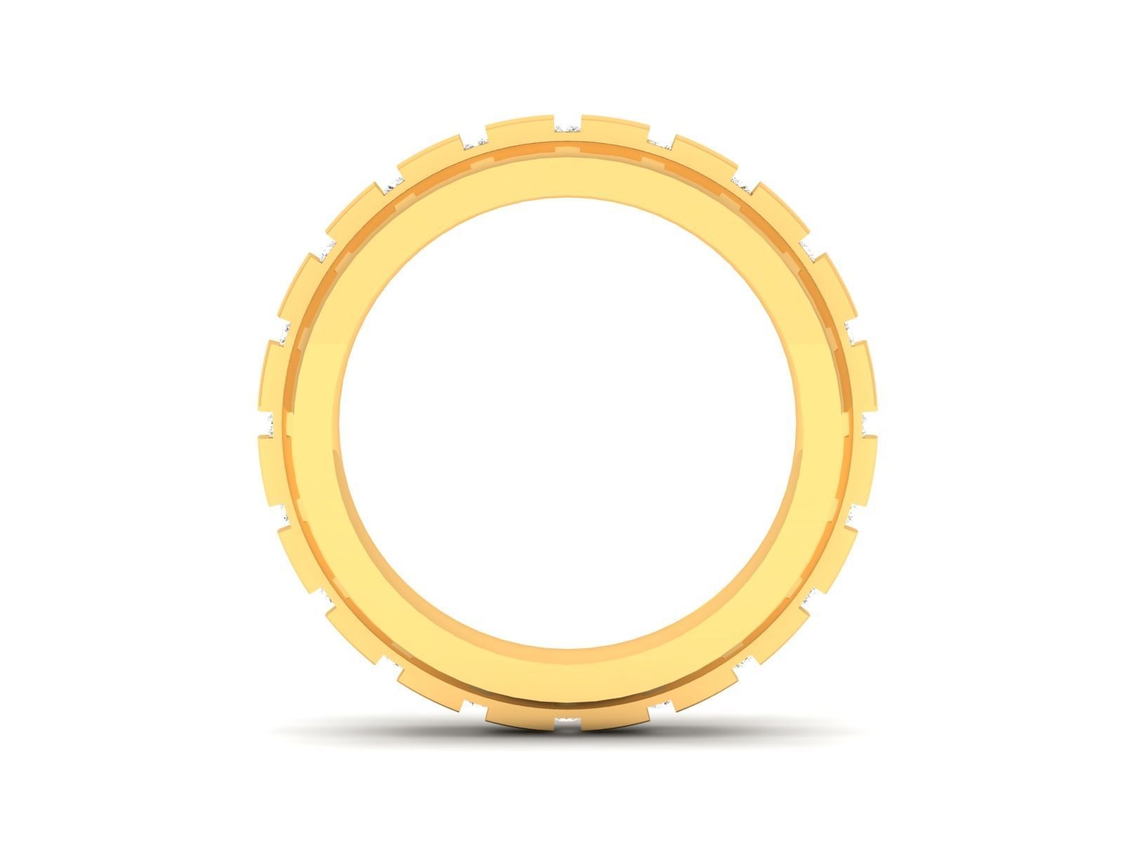 Women Solitaire Ring full 3dm stl obj fbx Render Details 3D print model_3