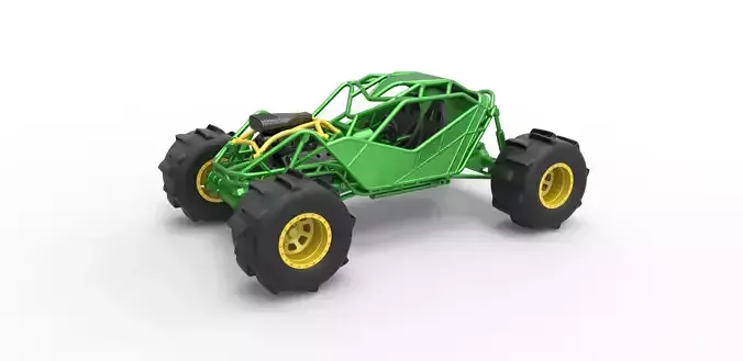 Formula Off Road Scale 1 to 25 3D print model