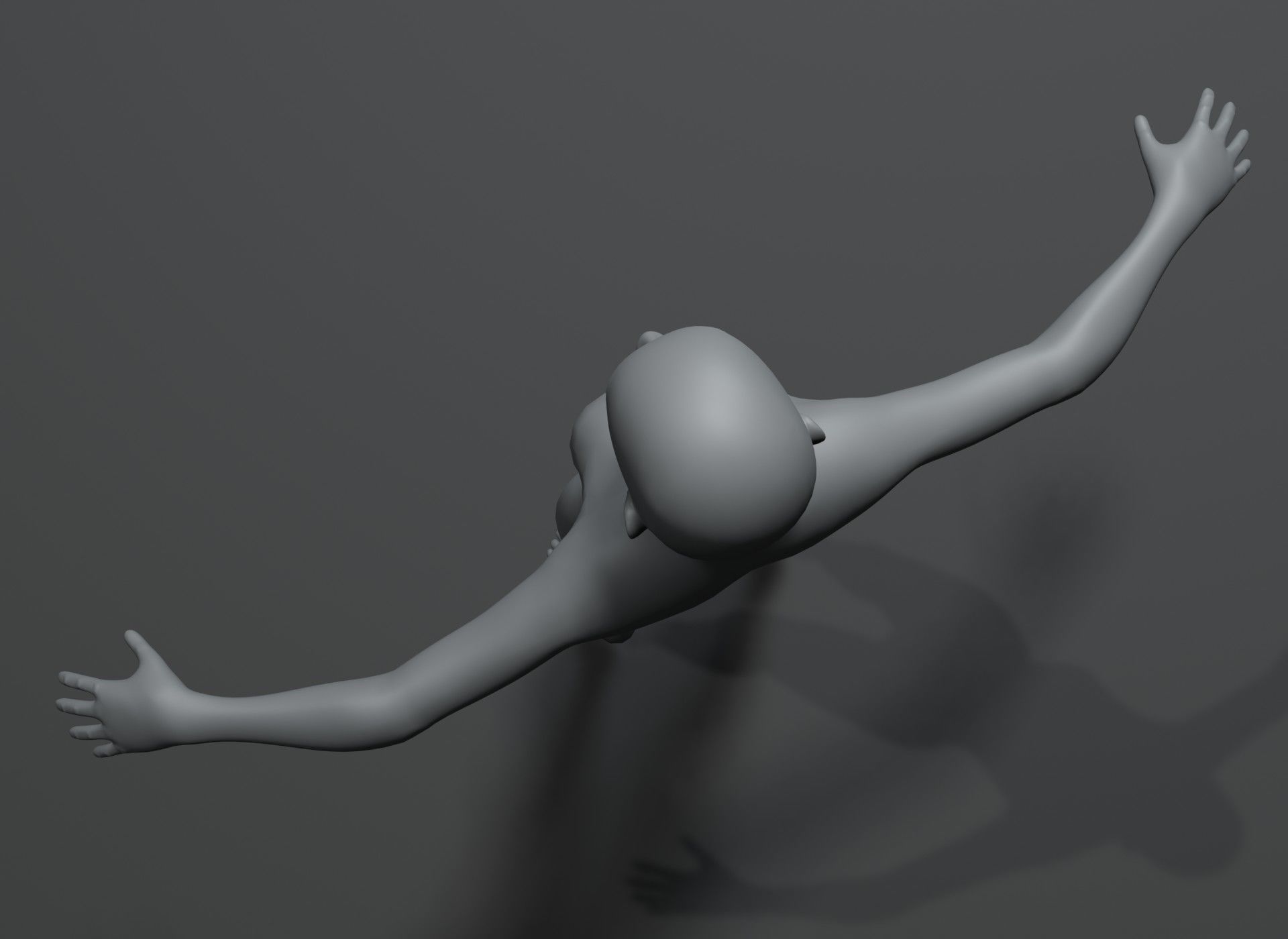 Human Body Base Animated Rigged 3D Model 20k Collection _76