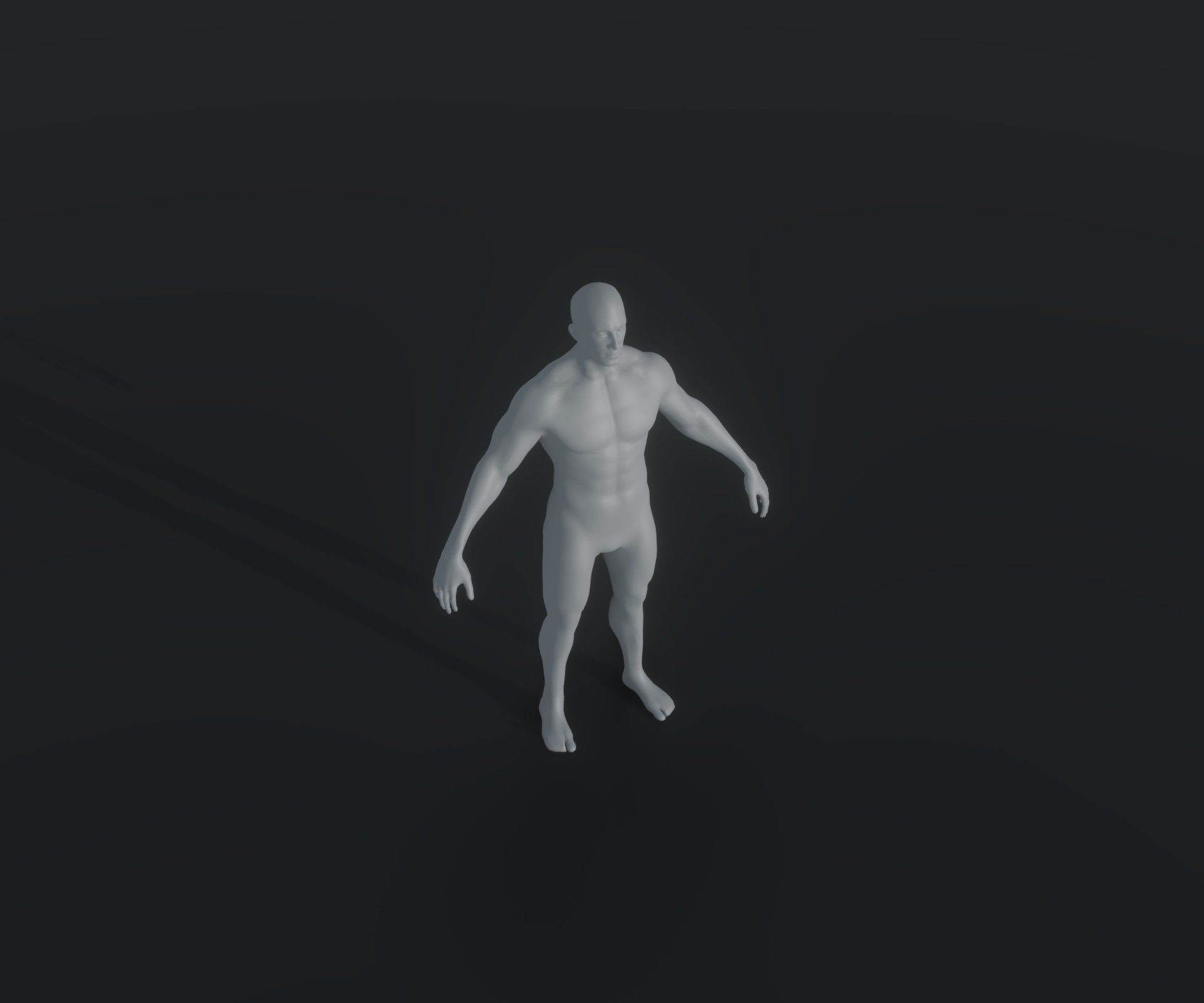 Human Body Base Animated Rigged 3D Model 20k Collection _89