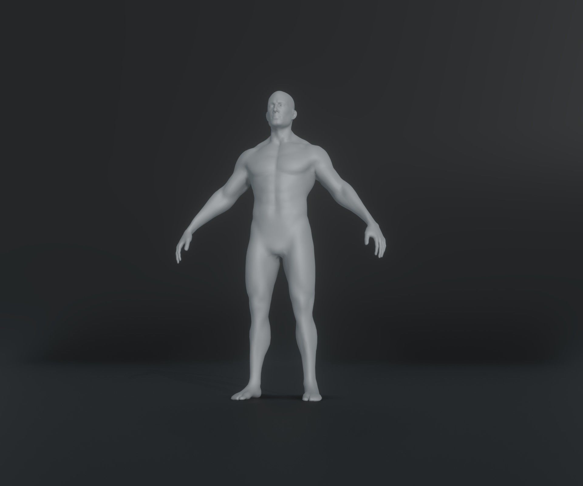 Human Body Base Animated Rigged 3D Model 20k Collection _54