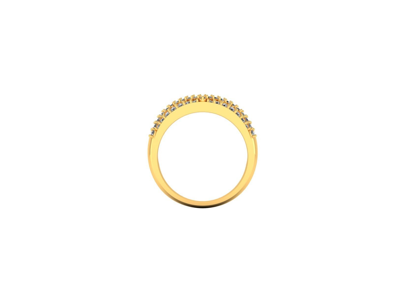 Women Solitaire Ring 3dm stl obj fbx Render Details 3D print model_2