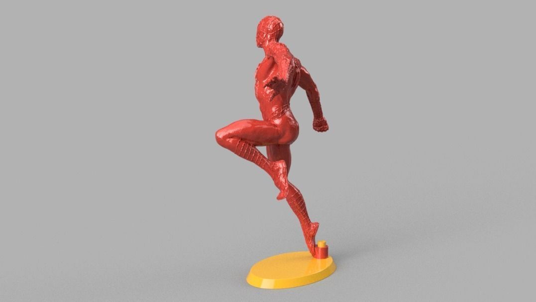 SPIDERMAN BODY FIGURE 3D print model_4