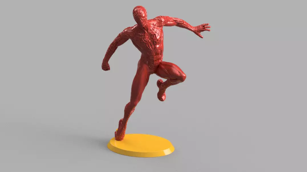 SPIDERMAN BODY FIGURE 3D print model_0