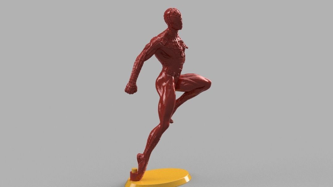 SPIDERMAN BODY FIGURE 3D print model_3