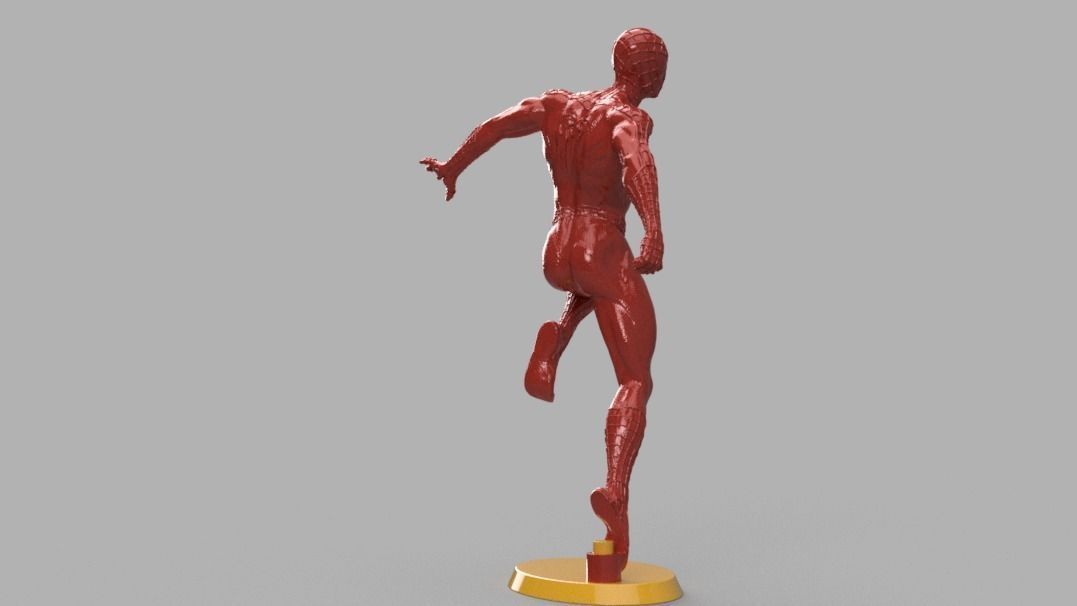 SPIDERMAN BODY FIGURE 3D print model_2