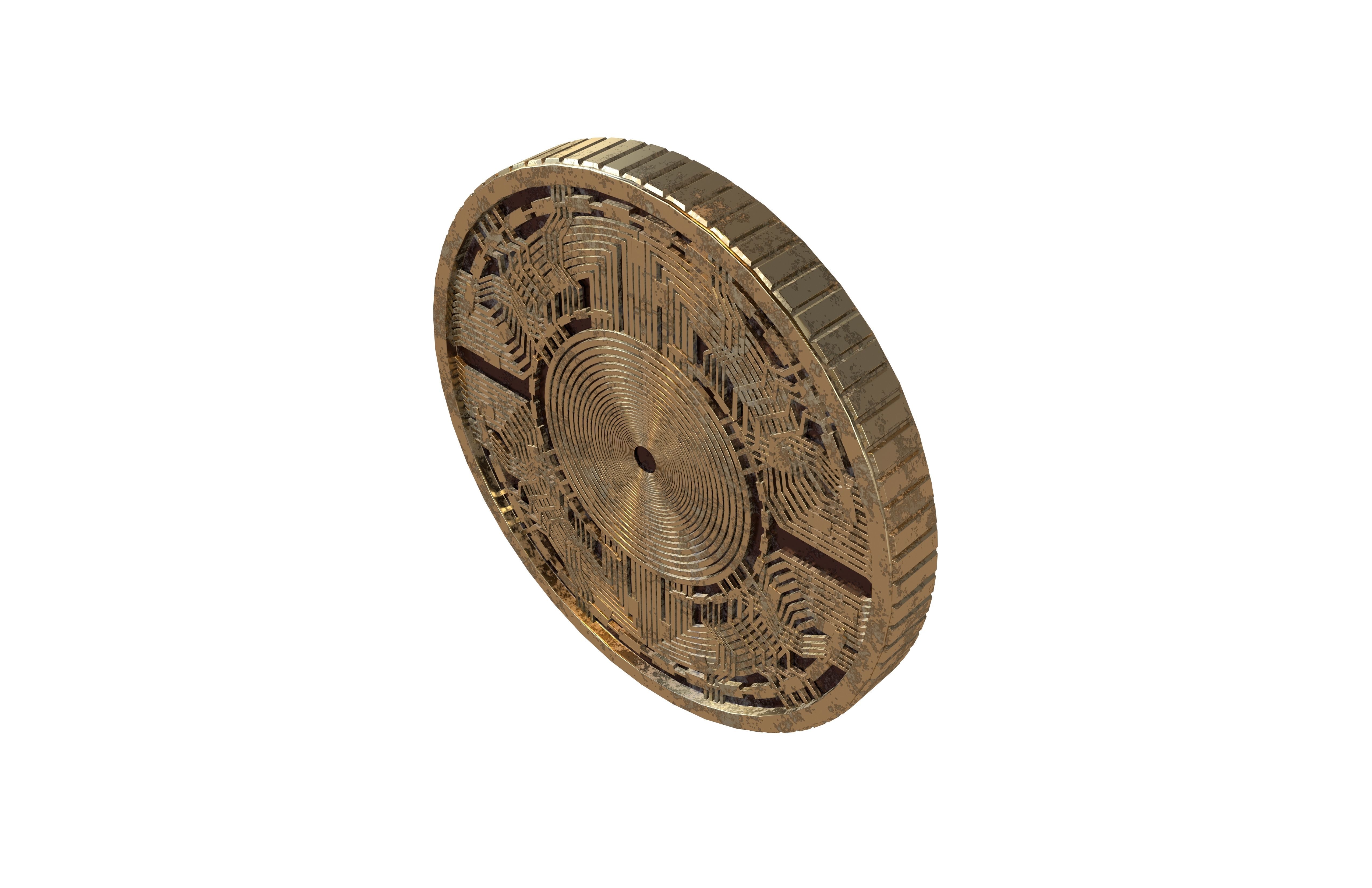 Cardano Coin v6 005 3D model_5