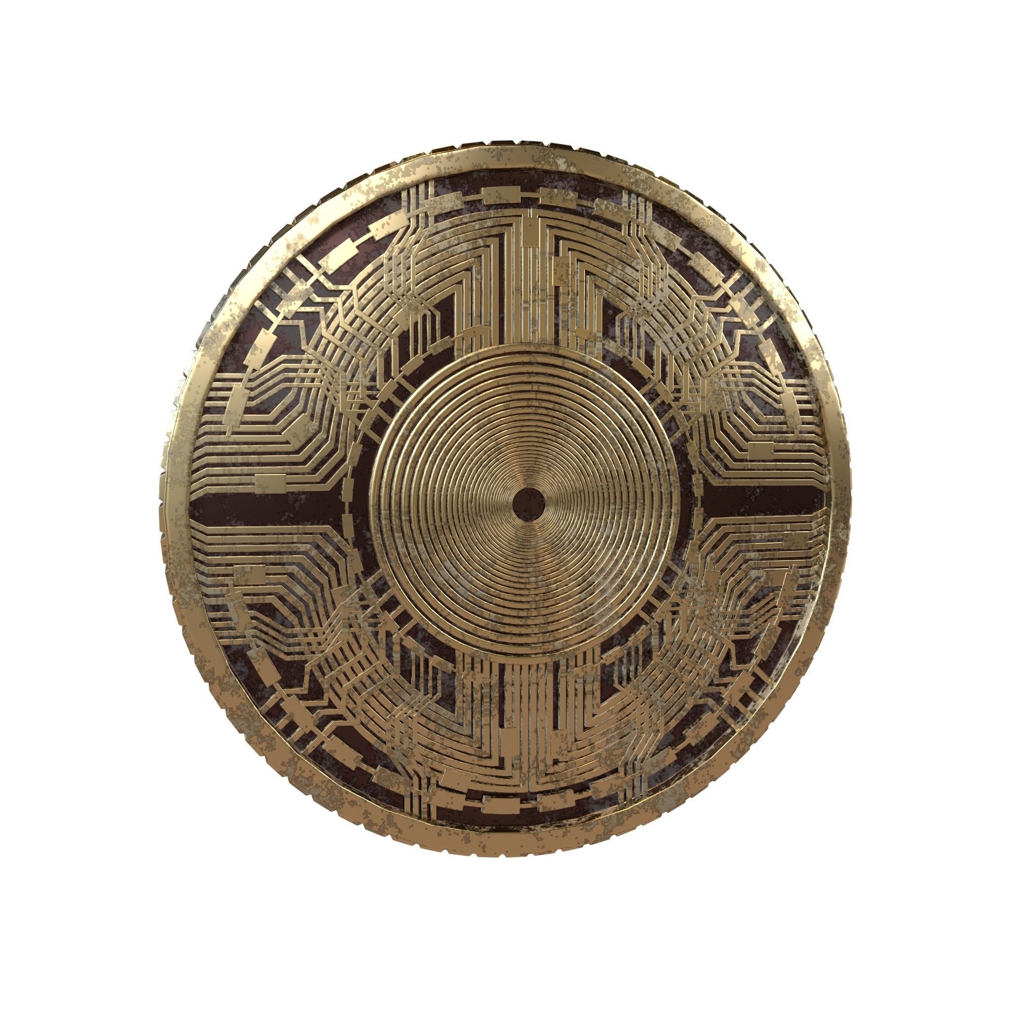 Cardano Coin v6 005 3D model_7