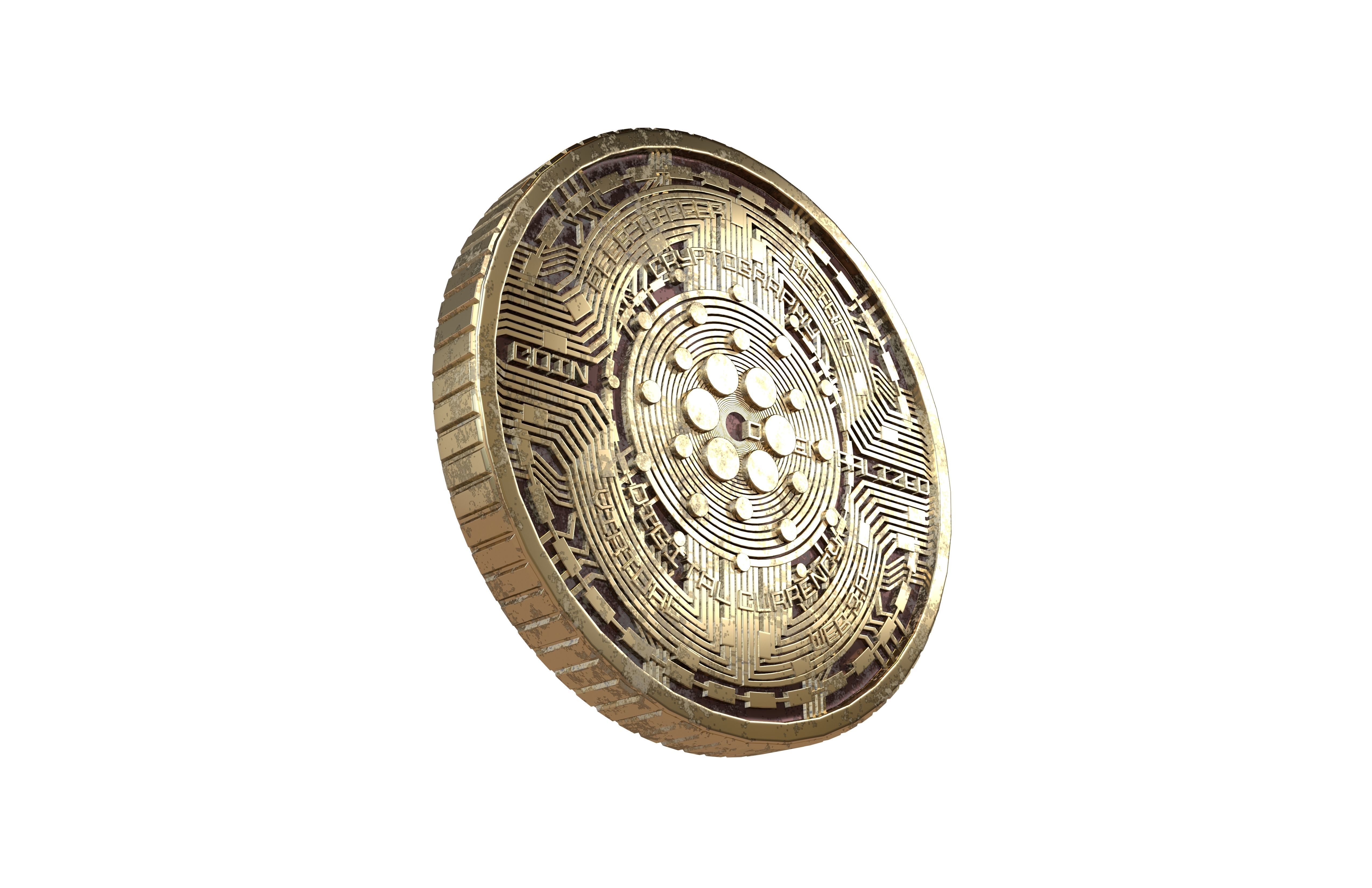 Cardano Coin v6 005 3D model_3