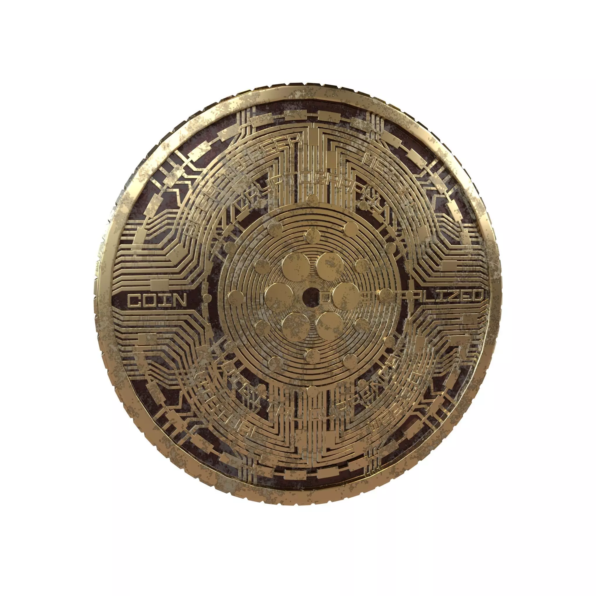 Cardano Coin v6 005 3D model_0