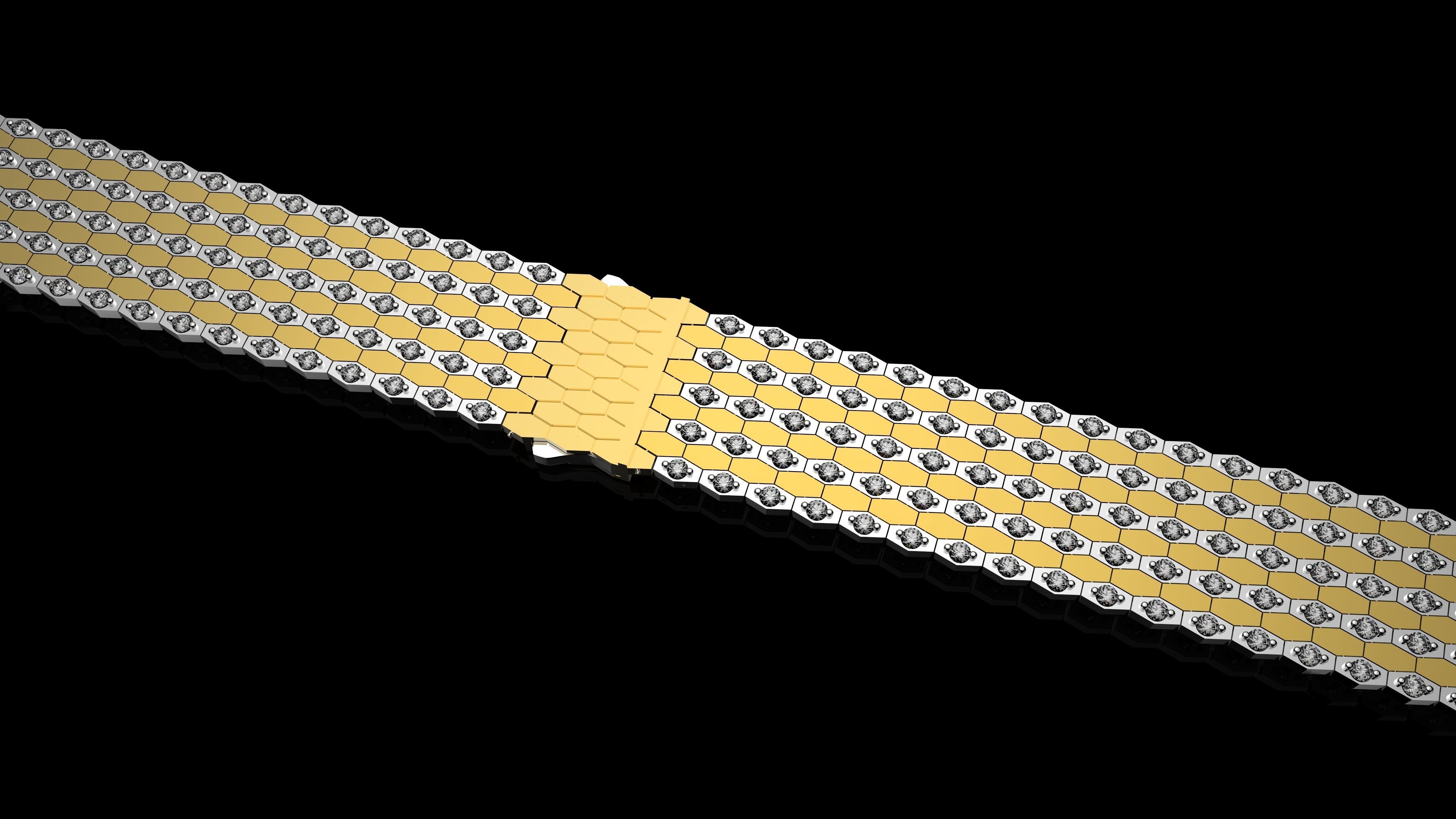 K BRASELETES N1500 3D print model_1