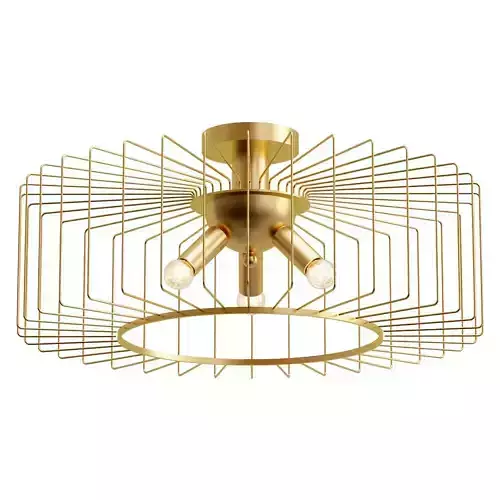 wilhelmina-4018-213-b0050322 gold caged ceiling light