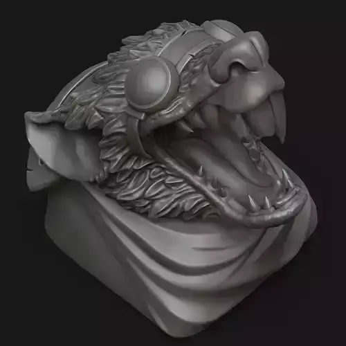 Twitch  Keycap 3D print model