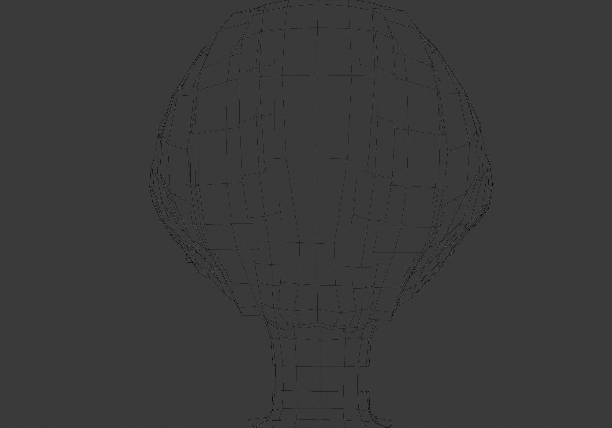 - hairstyle in 4 colors Low-poly 3D model_9