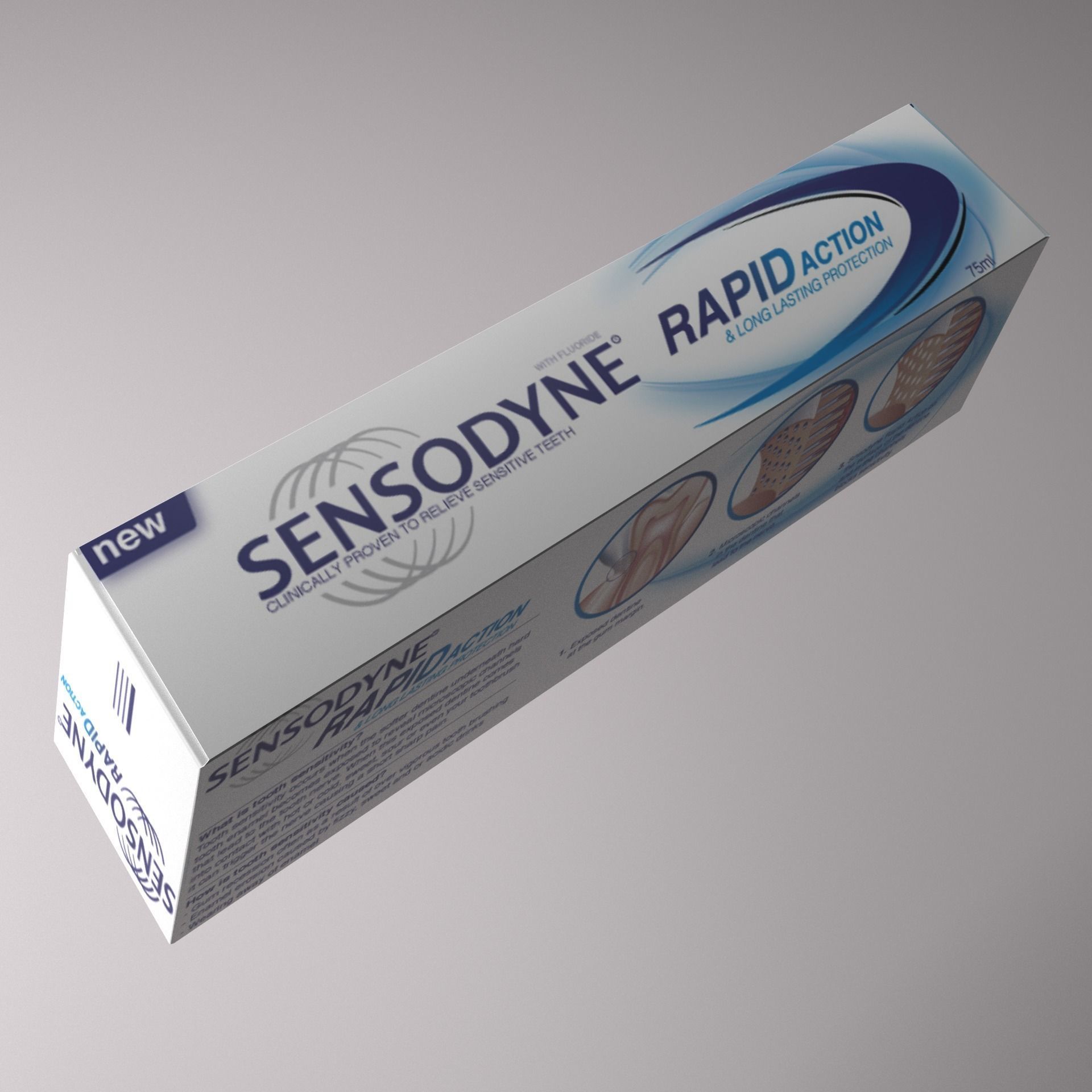 tooth paste 3D model_3
