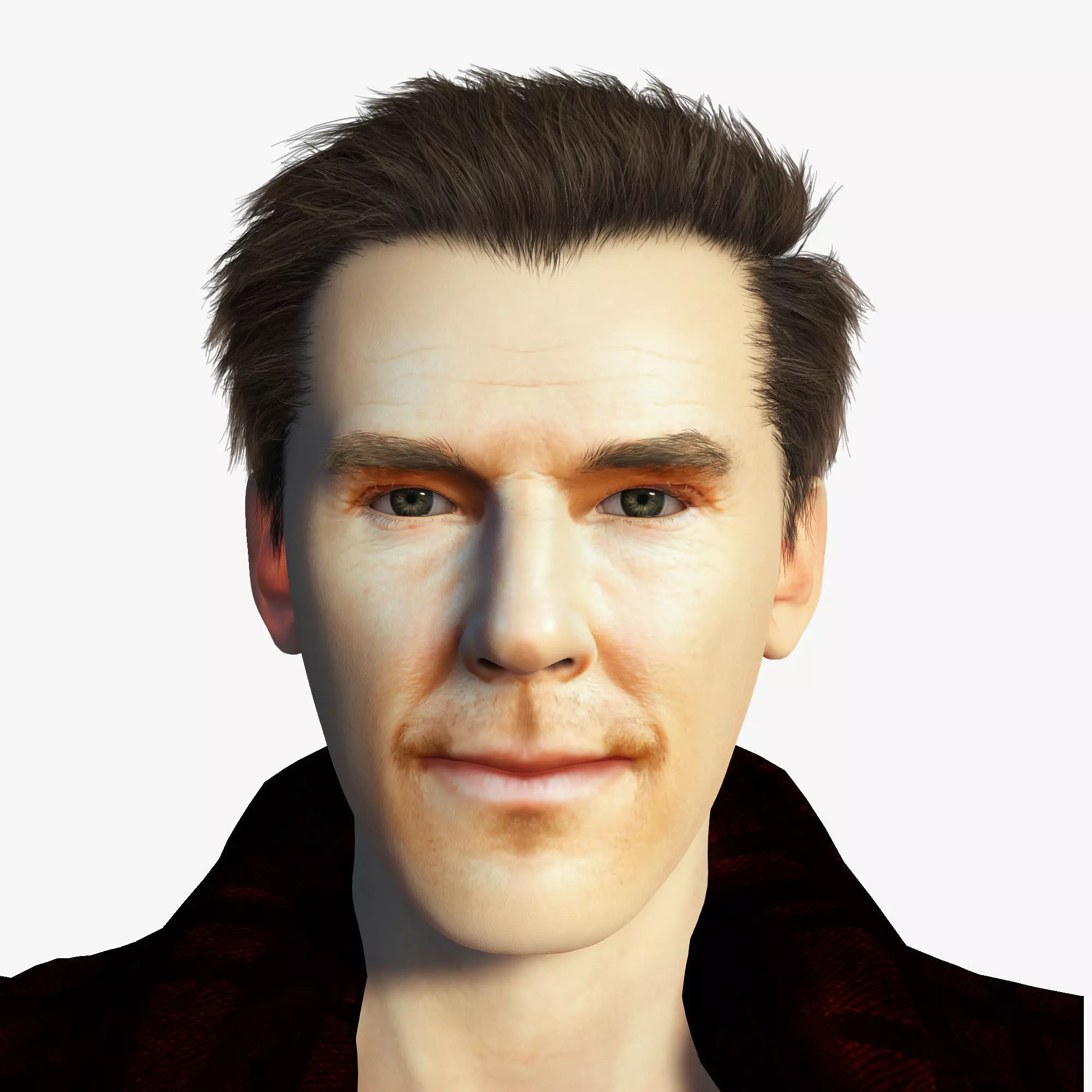 3D Rigged model ready for animation 353535 3D model