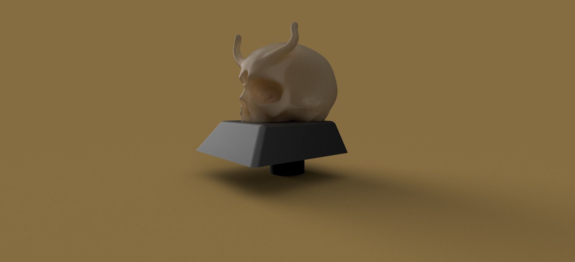 UNIVERSAL KEYBOARD BUTTON  3D print model_2