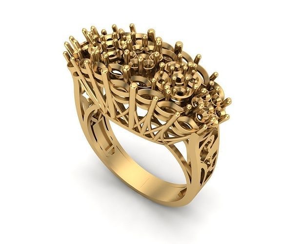 Jewelry ring 026 Free 3D print model