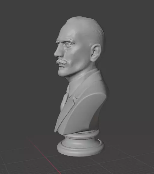 Robert De Niro 3D print model_9