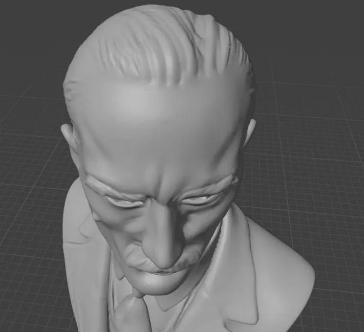 Robert De Niro 3D print model_17