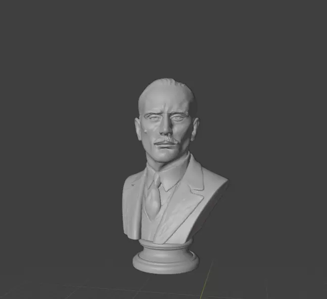 Robert De Niro 3D print model_3