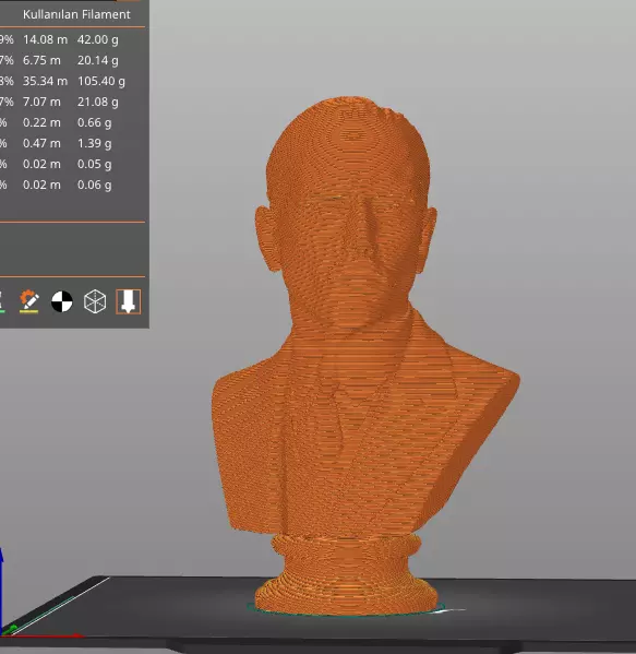 Robert De Niro 3D print model_20