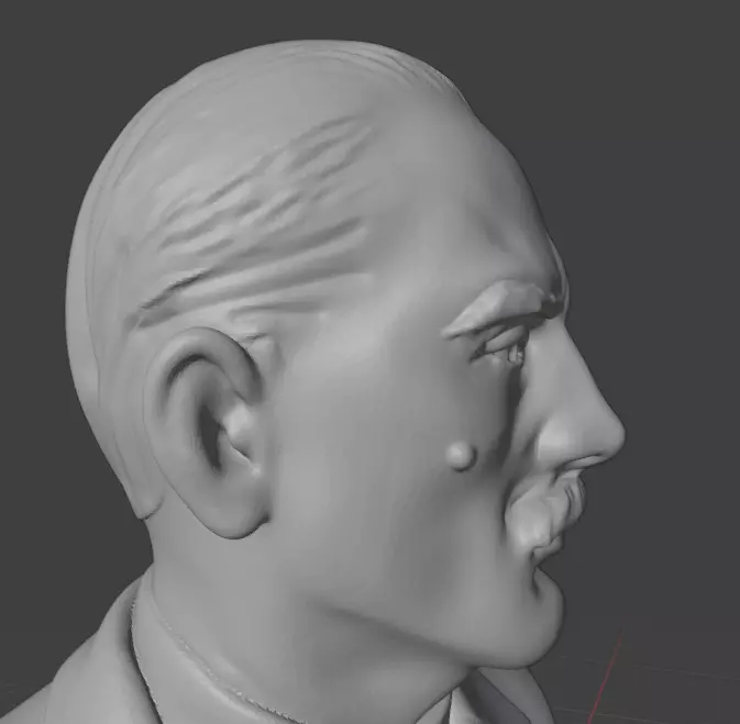 Robert De Niro 3D print model_12