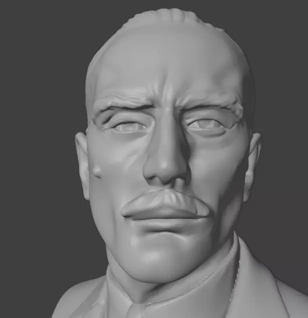 Robert De Niro 3D print model_16