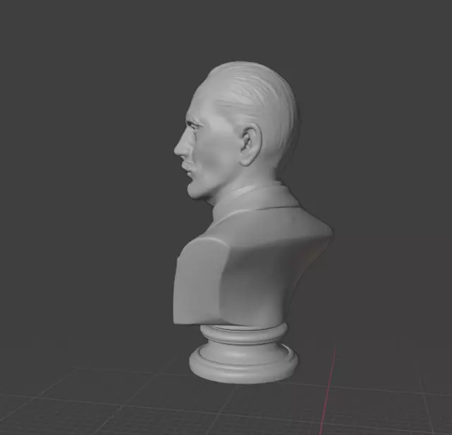 Robert De Niro 3D print model_8