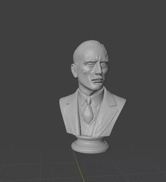 Robert De Niro 3D print model_1