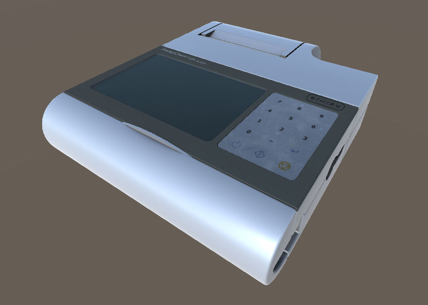 arkray PocketChem UA PU-4010 Low-poly 3D model_8