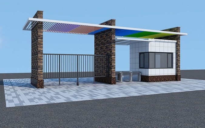security office 3D model