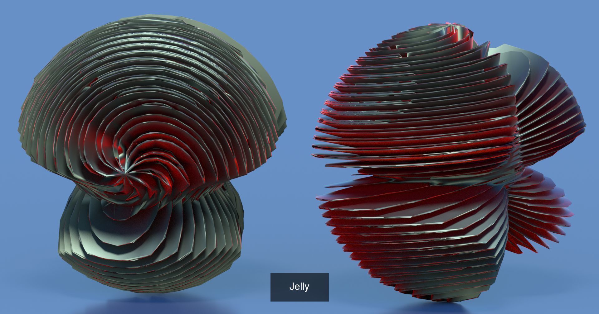 32 Abstract forms 3D Model Collection_17