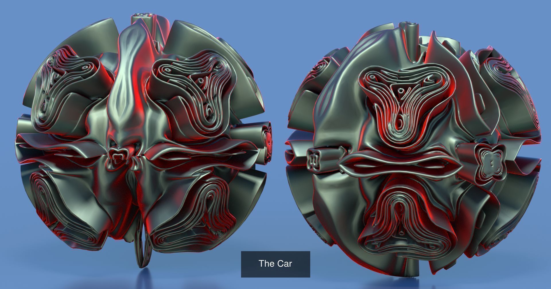 32 Abstract forms 3D Model Collection_25