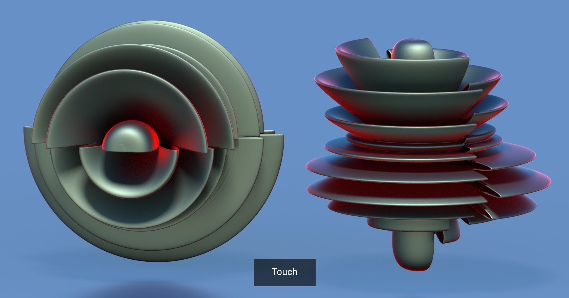 32 Abstract forms 3D Model Collection_2