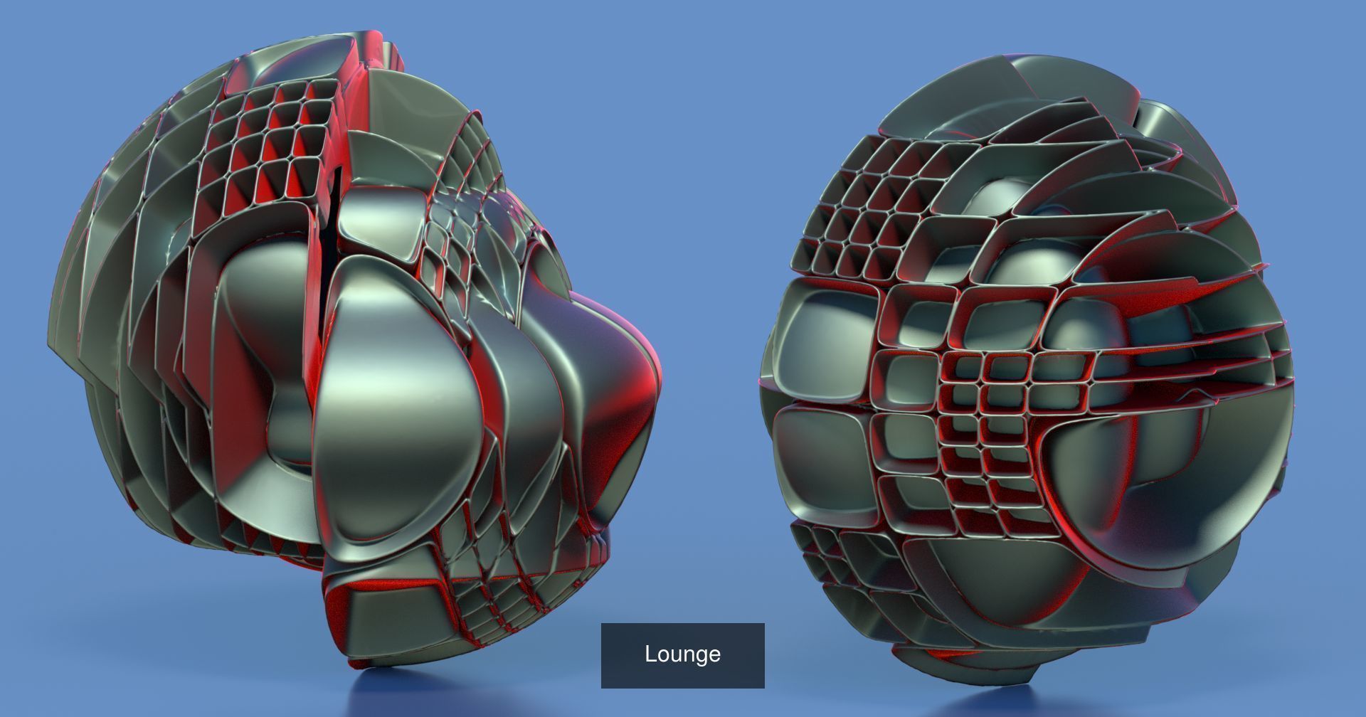 32 Abstract forms 3D Model Collection_15