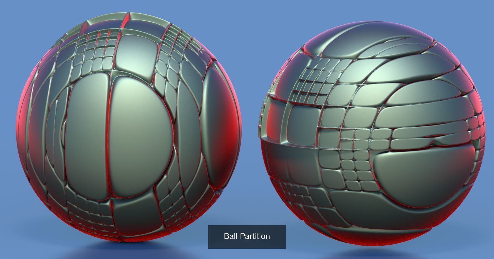 32 Abstract forms 3D Model Collection_30