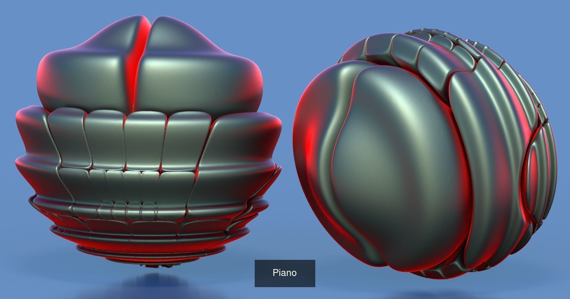 32 Abstract forms 3D Model Collection_9