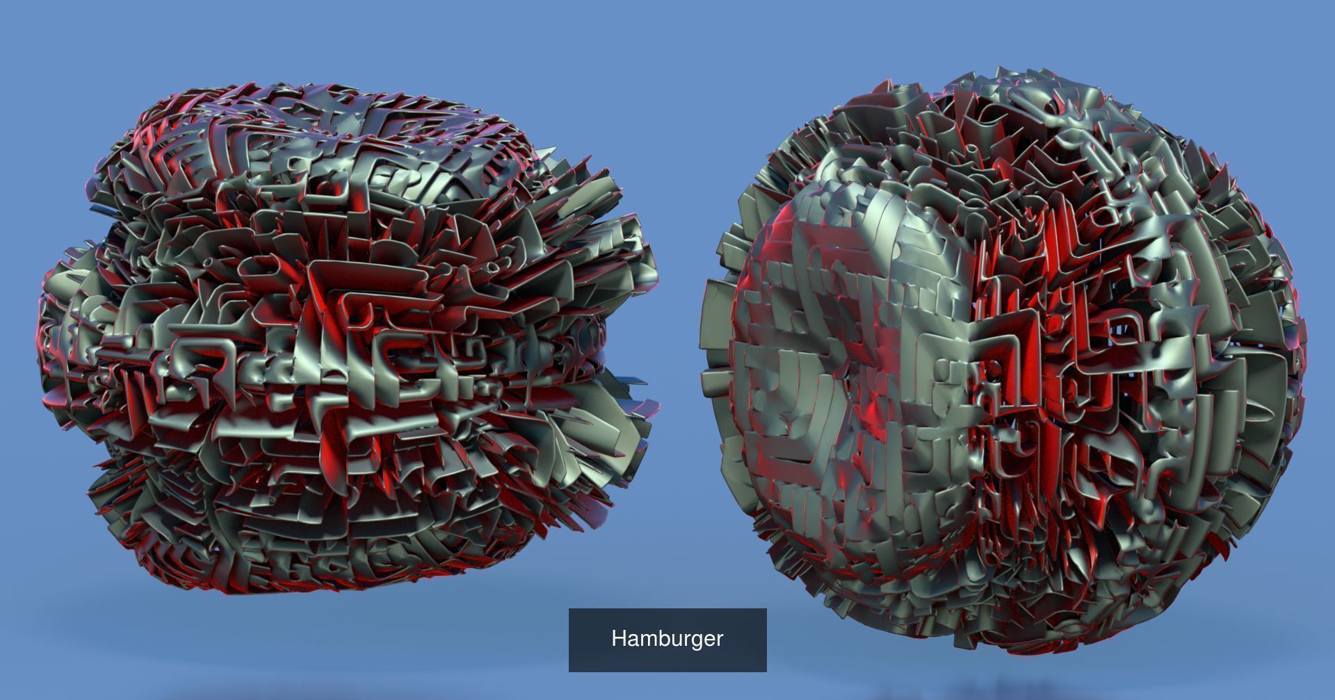 32 Abstract forms 3D Model Collection_19