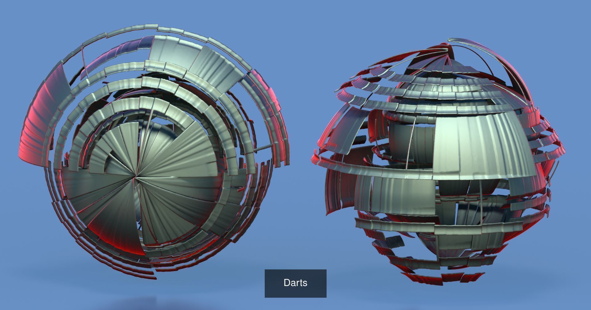 32 Abstract forms 3D Model Collection_23