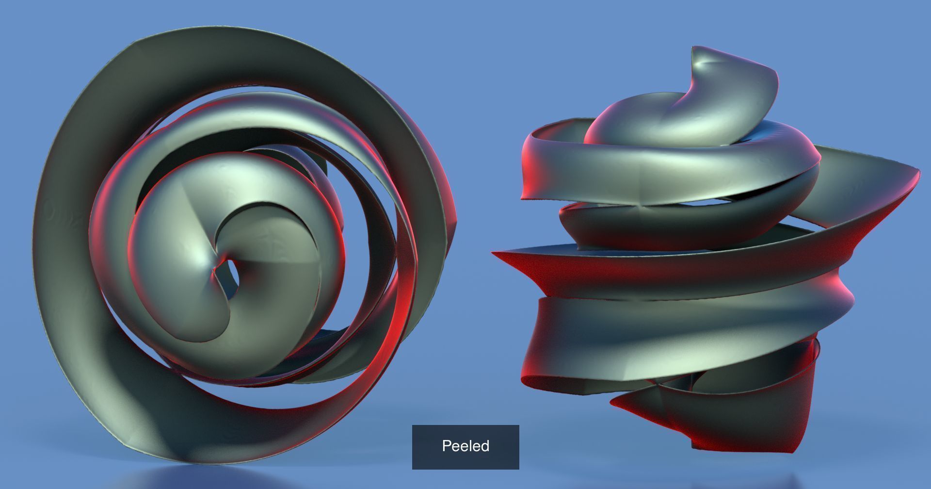 32 Abstract forms 3D Model Collection_10