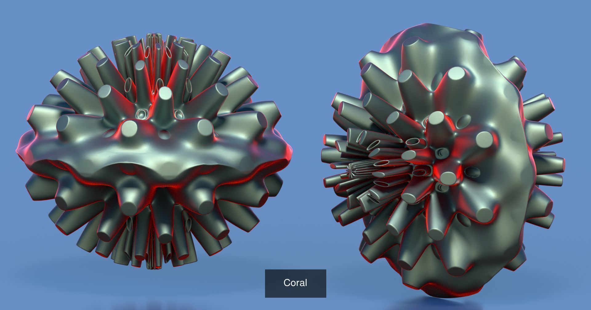 32 Abstract forms 3D Model Collection_24