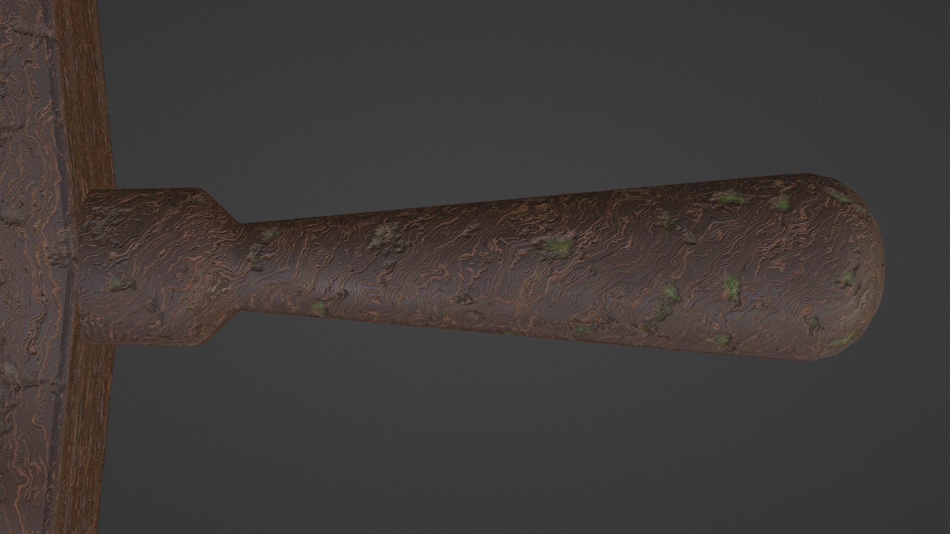 Ships Wheel Table Low-poly 3D model_22