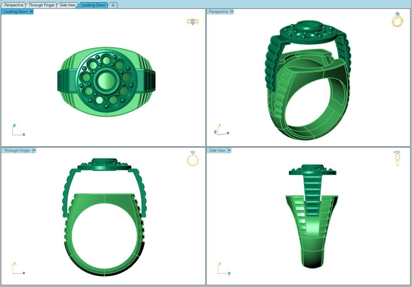 Ring160 3D print model_9