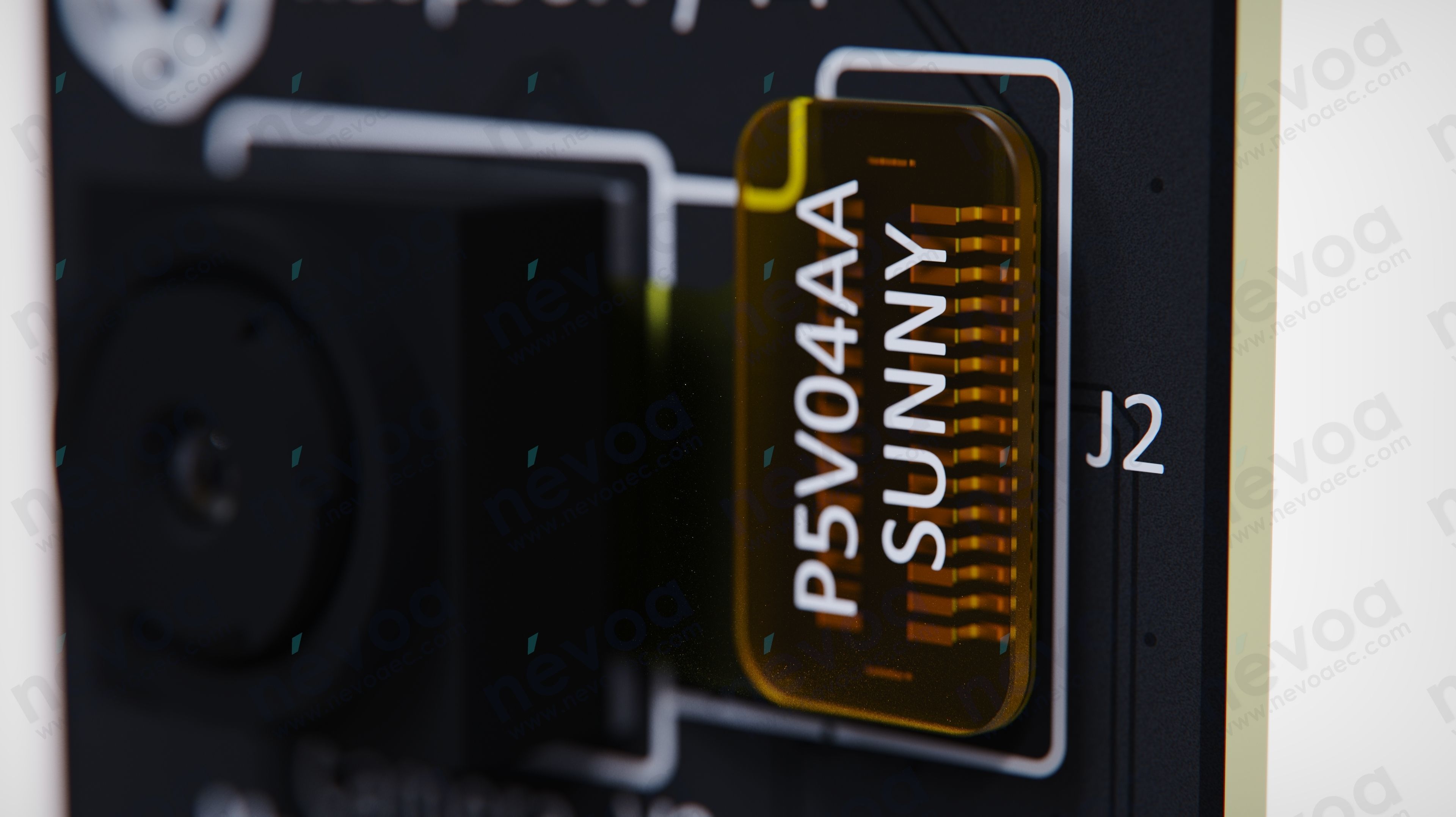 Camera Module - Raspberry Pi Camera Module 2 NoIR - Raspberry Pi 3D model_6