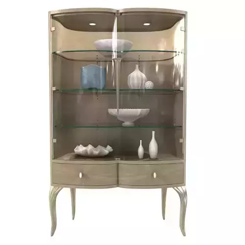 Caracole Lilian Bar Display Cabinet 3D model