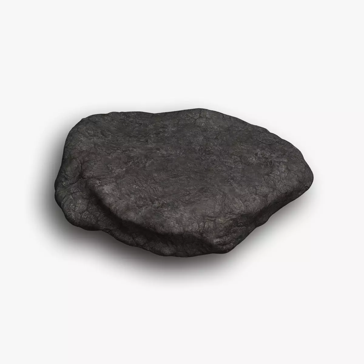 Rock 07 Base Free low-poly 3D model_0